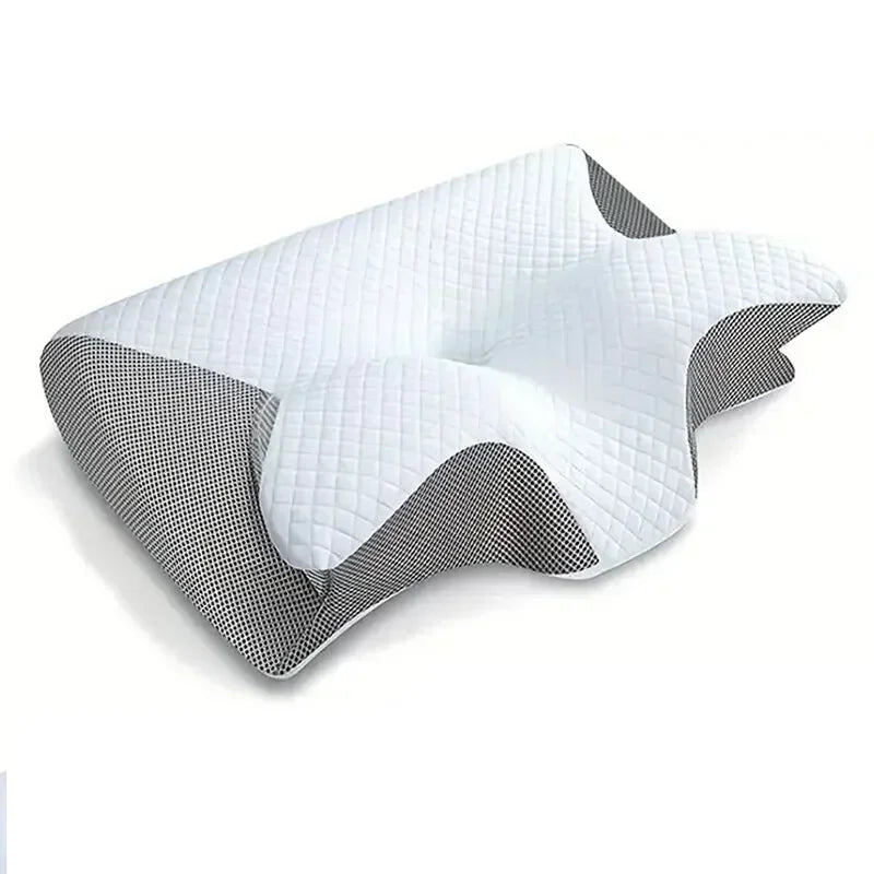 New Horn Butterfly Pillow Neck Pillow Sleeping Pillow Slow Rebound Memory Pillow Cervical Spine Pillow Pillow Core